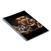 Katzen, die Poker spielen Notizblock (Rechte Seite)