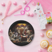 Katzen, die Poker spielen Pappteller (Party)