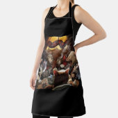 Katzen, die Poker spielen Schürze (InSitu)