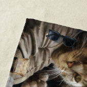 Katzen, die Poker spielen Strandtuch (Beispiel)