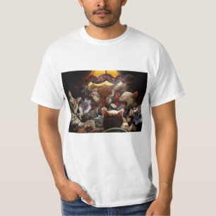 Katzen, die Poker spielen T-Shirt