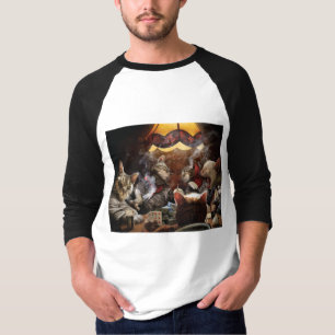 Katzen, die Poker spielen T-Shirt