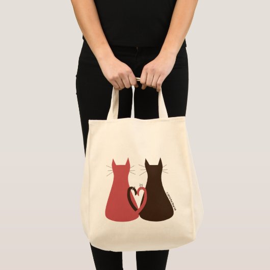 Katzen, die Tasche Wedding sind (Vorderseite (Produkt))
