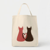 Katzen, die Tasche Wedding sind (Vorne)