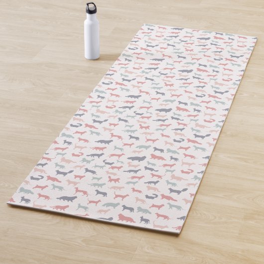 Katzen, die Yoga Mat Yogamatte (Beispiel)