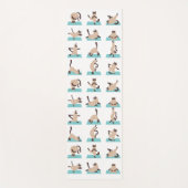Katzen, die Yoga Mat Yogamatte (Vorderseite)