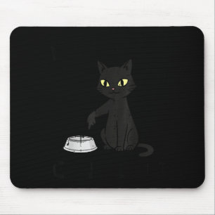 Katzen-Diener Lustiges Fell Mama Papa Haustier Män Mousepad