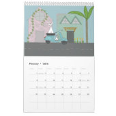 Katzen Doing Stuff 12 Monate Kalender (Feb 2026)