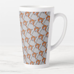 Katzen-Druck Latte-Tasse Milchtasse