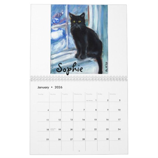 Katzen durch Kalender Angies 2011 (Jan 2026)
