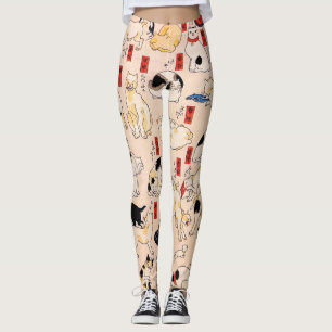 Katzen durch Utagawa Kuniyoshi Leggings