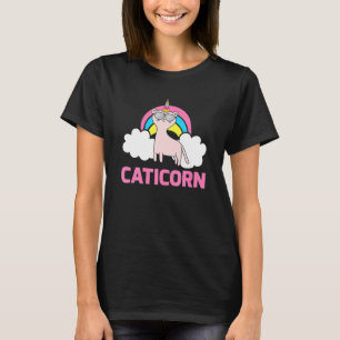 Katzen-Einhorn-Bekleidung Bestes Katzenbesitzer-D T-Shirt