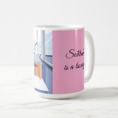 Katzen-Einsamkeit ist ein Luxus Kaffeetasse (VorderseiteRechts)