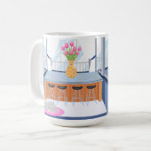 Katzen-Einsamkeit ist ein Luxus Kaffeetasse (Vorderseite Links)