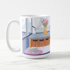 Katzen-Einsamkeit ist ein Luxus Kaffeetasse