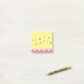 Katzen-Emoji-Kunst 2 Post-it Klebezettel (Auf Schreibtisch)