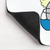 Katzen-Engel-Mauspad Mousepad (Ecke)