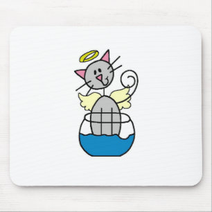 Katzen-Engel-Mauspad Mousepad