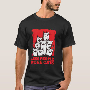 Katzen entfesselt lieben Freudige Aussagen mehr Ka T-Shirt