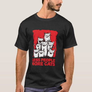 Katzen entfesselt lieben Freudige Aussagen mehr Ka T-Shirt
