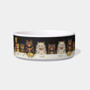 Katzen-Erntedank Louis Wain Napf