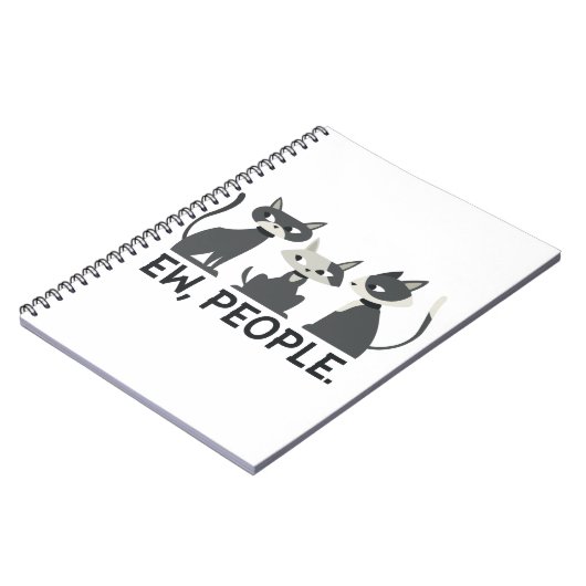 Katzen, Ew, Leute Notizblock (Linke Seite)