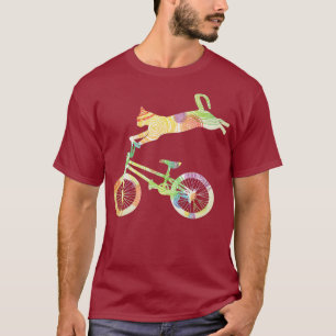 Katzen Fahrrad Radfahren Fahrrad  - Ihre Geschenks T-Shirt