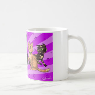Katzen-Familie Kaffeetasse