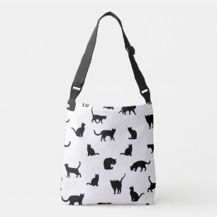 Katzen-Fandekorationen, Geschenke des Katzenbesitz Tragetaschen Mit Langen Trägern