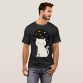 Katzen Fantasy T-Shirt (Vorne ganz)