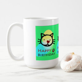 Katzen Farbige Katzenpaaren Kaffeetasse