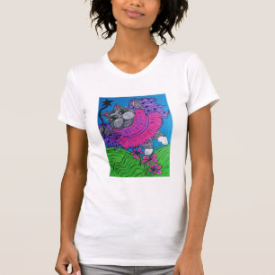 Katzen-Fee - besonders angefertigt T-Shirt