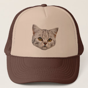 Katzen-Fernlastfahrer-Hut Truckerkappe