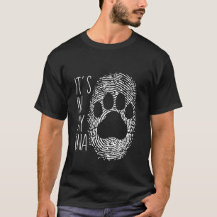 Katzen Fingerabdruck Katzenliebhaber T-Shirt