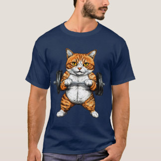 Katzen Fitness T - Shirt