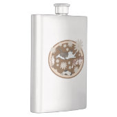 Katzen Flachmann (Rechts)