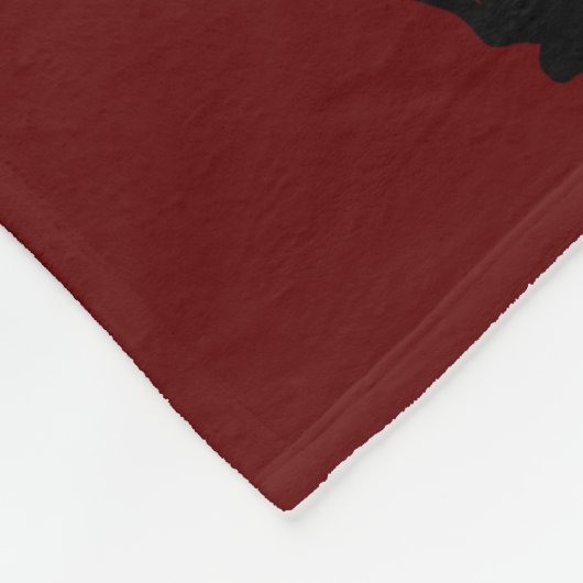 Katzen-Flecken-Fleece-Decke Fleecedecke (Ecke)