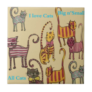 Katzen Fliese