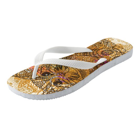 Katzen Flip Flops Badesandalen (Schrägansicht)