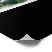Katzen-Flow-Animationsfilm-Aufkleber Poster (Ecke)