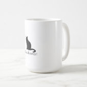 Katzen fördern Katzen Tasse! Kaffeetasse (VorderseiteRechts)