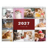 Katzen-Foto-Collage Moderne 2025 Kalender (Titelbild)