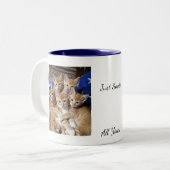 Katzen-Foto-Muster, Tasse (Vorderseite Links)