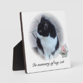 Katzen Fotoplatte (Vorderseite)
