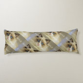 Katzen-Fototribut | personifizieren Fotografie Seitenschläferkissen (Rückseite)