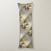 Katzen-Fototribut | personifizieren Fotografie Seitenschläferkissen (Rückseite (Vertikal))