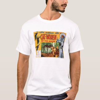 Katzen-Frauen des Mond-T - Shirt