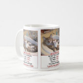Katzen-Freunde Kaffeetasse (Vorderseite Links)