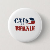 Katzen für Bernie Button (Vorderseite)