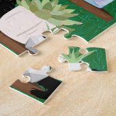 Katzen für Buchhandlungen Puzzle (Seite)